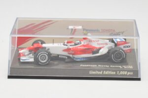 Toyota TF108 Showcar J. Trulli 2008 Minichamps 1:43 AM601297 Metall – Bild 5 von 5