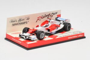 Toyota TF107 #12 J. Trulli F1 2007 Minichamps 1:43 403080081 Metall – Bild 2 von 5