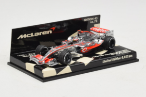 McLaren MP4-22 Mercedes #1 F. Alonso Vodafone McLaren Showcar F1 2007 Minichamps 1:43 530074371 Metall – Bild 2 von 5