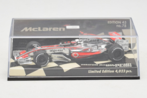 McLaren MP4-22 Mercedes #1 F. Alonso Vodafone McLaren Showcar F1 2007 Minichamps 1:43 530074371 Metall – Bild 4 von 5