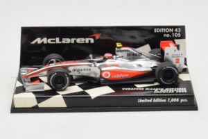 McLaren MP4-24 Mercedes #2 H. Kovalainen Vodafone McLaren Showcar F1 2009 Minichamps 1:43 530094372 Metall