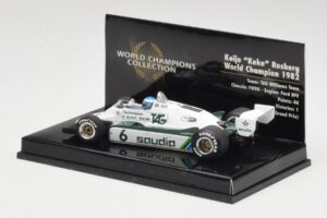 Williams FW08 #6 K. Rosberg F1 World Champion 1982 Minichamps 1:43 436820106 Metall – Bild 2 von 4