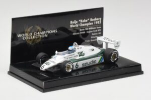 Williams FW08 #6 K. Rosberg F1 World Champion 1982 Minichamps 1:43 436820106 Metall – Bild 3 von 4