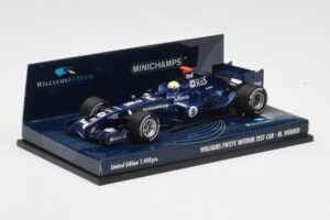 Williams FW27C BMW #7 M. Webber Test Car F1 2005 Minichamps 1:43 400050109 Metall – Bild 2 von 5