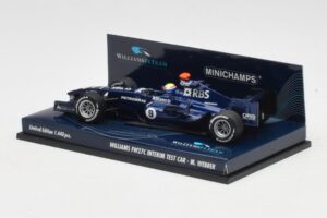 Williams FW27C BMW #7 M. Webber Test Car F1 2005 Minichamps 1:43 400050109 Metall – Bild 3 von 5