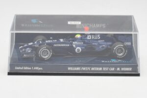 Williams FW27C BMW #7 M. Webber Test Car F1 2005 Minichamps 1:43 400050109 Metall – Bild 5 von 5