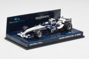Williams FW28 M. Webber Showcar F1 2006 Minichamps 1:43 400060079 Metall – Bild 2 von 5