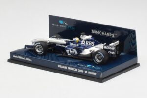 Williams FW28 M. Webber Showcar F1 2006 Minichamps 1:43 400060079 Metall – Bild 3 von 5