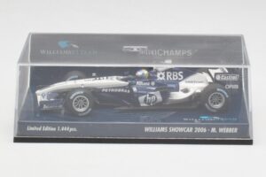 Williams FW28 M. Webber Showcar F1 2006 Minichamps 1:43 400060079 Metall – Bild 5 von 5