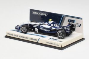 Williams FW29 N. Rosberg F1 Showcar 2007 Minichamps 1:43 400070086 Metall – Bild 2 von 5