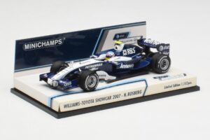 Williams FW29 N. Rosberg F1 Showcar 2007 Minichamps 1:43 400070086 Metall – Bild 3 von 5