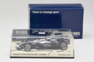 Williams FW30 N. Rosberg F1 Showcar 2008 Minichamps 1:43 403080077 Metall – Bild 2 von 4