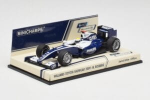 Williams FW31 N. Rosberg F1 Showcar 2009 Minichamps 1:43 400090086 Metall – Bild 2 von 4