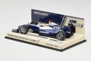 Williams FW31 N. Rosberg F1 Showcar 2009 Minichamps 1:43 400090086 Metall – Bild 3 von 4