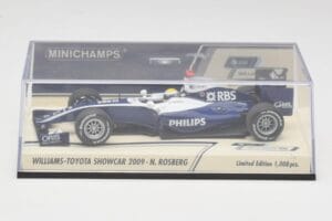Williams FW31 N. Rosberg F1 Showcar 2009 Minichamps 1:43 400090086 Metall – Bild 4 von 4