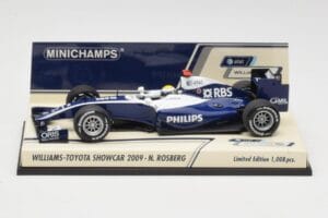 Williams FW31 N. Rosberg F1 Showcar 2009 Minichamps 1:43 400090086 Metall