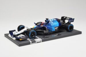 Williams FW43B Mercedes #63 G. Russell Belgian GP 2021 Minichamps 1:18 117211363 Resin – Bild 2 von 7