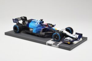 Williams FW43B Mercedes #63 G. Russell Belgian GP 2021 Minichamps 1:18 117211363 Resin – Bild 4 von 7