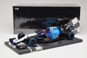 Williams FW43B Mercedes #63 G. Russell Belgian GP 2021 Minichamps 1:18 117211363 Resin – Bild 7 von 7