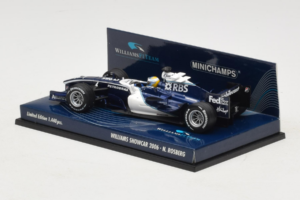 Williams FW28 Cosworth #10 N. Rosberg Williams F1 Team Showcar 2006 Minichamps 1:43 400060080 Metall – Bild 3 von 5