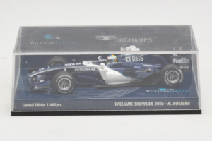 Williams FW28 Cosworth #10 N. Rosberg Williams F1 Team Showcar 2006 Minichamps 1:43 400060080 Metall – Bild 4 von 5