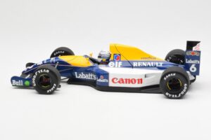 Williams Renault FW14 #6 R. Patrese F1 1991 Minichamps 1:18 100910006 Metall – Bild 4 von 8