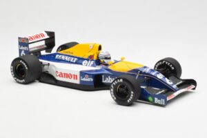 Williams Renault FW14 #6 R. Patrese F1 1991 Minichamps 1:18 100910006 Metall – Bild 6 von 8