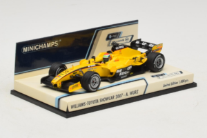 Williams FW29 Toyota A. Wurz Williams F1 Team Showcar 2007 Minichamps 1:43 400070087 Metall – Bild 2 von 5