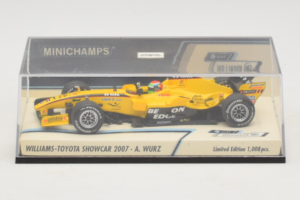 Williams FW29 Toyota A. Wurz Williams F1 Team Showcar 2007 Minichamps 1:43 400070087 Metall – Bild 4 von 5