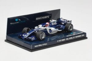Williams FW28 Toyota K. Nakajima F1 Test Debut 2006 Minichamps 1:43 400060135 Metall – Bild 2 von 6
