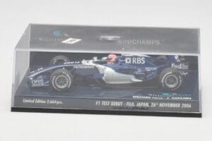Williams FW28 Toyota K. Nakajima F1 Test Debut 2006 Minichamps 1:43 400060135 Metall – Bild 6 von 6