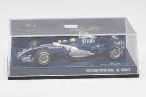 Williams FW28 Toyota #7 M. Webber F1 2006 Minichamps 1:43 400060009 Metall – Bild 5 von 5