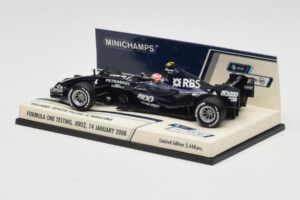 Williams Toyota FW29B K. Nakajima Jerez Test 14. Januar 2008 Minichamps 1:43 400080108 Metall – Bild 3 von 5