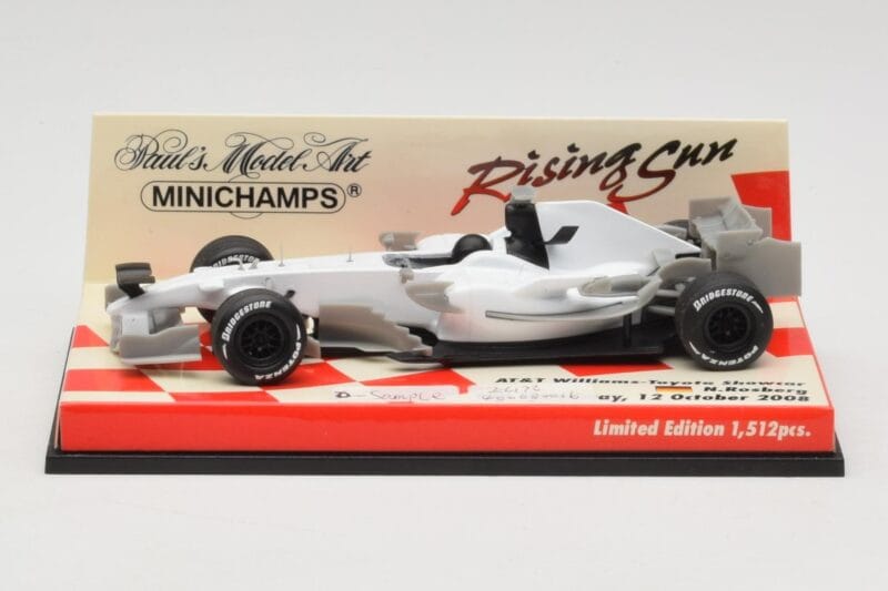Williams Toyota FW29B #7 N. Rosberg Showcar 2008 Minichamps 1:43 403080177 Metall