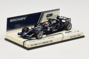 Williams FW30 Toyota #8 K. Nakajima Test Jerez Feb 2008 Minichamps 1:43 400080208 Metall – Bild 2 von 5