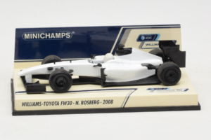 Williams FW30 Toyota #7 N. Rosberg Prototype F1 2008 Minichamps 1:43 400080007 Metall