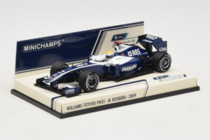 Williams FW31 Toyota #16 N. Rosberg F1 2009 Minichamps 1:43 400090016 Metall – Bild 2 von 5