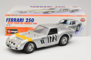 Ferrari 250 GTO #172 Tour de France 1964 Bburago 1:18 7011 Metall – Bild 8 von 8