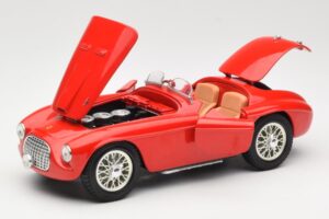 Ferrari 166 MM Barchetta Rot Hot Wheels 1:18 B6054-1 Metall – Bild 2 von 8