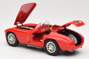 Ferrari 166 MM Barchetta Rot Hot Wheels 1:18 B6054-1 Metall – Bild 5 von 8