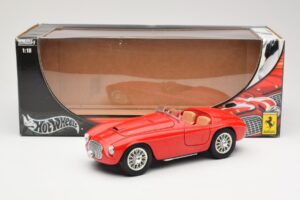 Ferrari 166 MM Barchetta Rot Hot Wheels 1:18 B6054-1 Metall – Bild 8 von 8