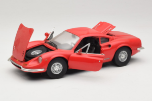 Ferrari Dino 246 GT Rot Anson 1:18 303597 Metall – Bild 2 von 8