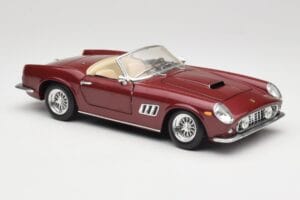 Ferrari 250 GT California Spider LWB Kastanienrot Hot Wheels 1:18 25727 Metall – Bild 6 von 8