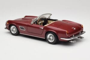 Ferrari 250 GT California Spider LWB Kastanienrot Hot Wheels 1:18 25727 Metall – Bild 7 von 8