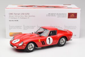 Ferrari 250 GTO #1 P. Rodriguez / W. Mairesse Paris 1000km 1962 CMC 1:18 M-254 Metall – Bild 6 von 6