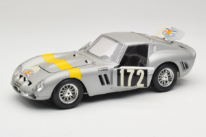 Ferrari 250 GTO #172 L. Bianchi / G. Berger Tour de France 1962 Silber Limitierte Auflage Bburago 1:18 3011-S1 Metall – Bild 2 von 8
