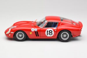 Ferrari 250 GTO #18 P. Rodriguez Daytona Continental 3 Hours Winner 1963 Kyosho 1:18 08438F Metall – Bild 4 von 8