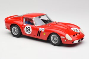 Ferrari 250 GTO #18 P. Rodriguez Daytona Continental 3 Hours Winner 1963 Kyosho 1:18 08438F Metall – Bild 6 von 8