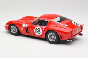 Ferrari 250 GTO #18 P. Rodriguez Daytona Continental 3 Hours Winner 1963 Kyosho 1:18 08438F Metall – Bild 7 von 8