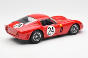 Ferrari 250 GTO #24 J. Blaton / G. Langlois 2nd 24 Hours of Le Mans 1963 Kyosho 1:18 08432C Metall – Bild 3 von 8